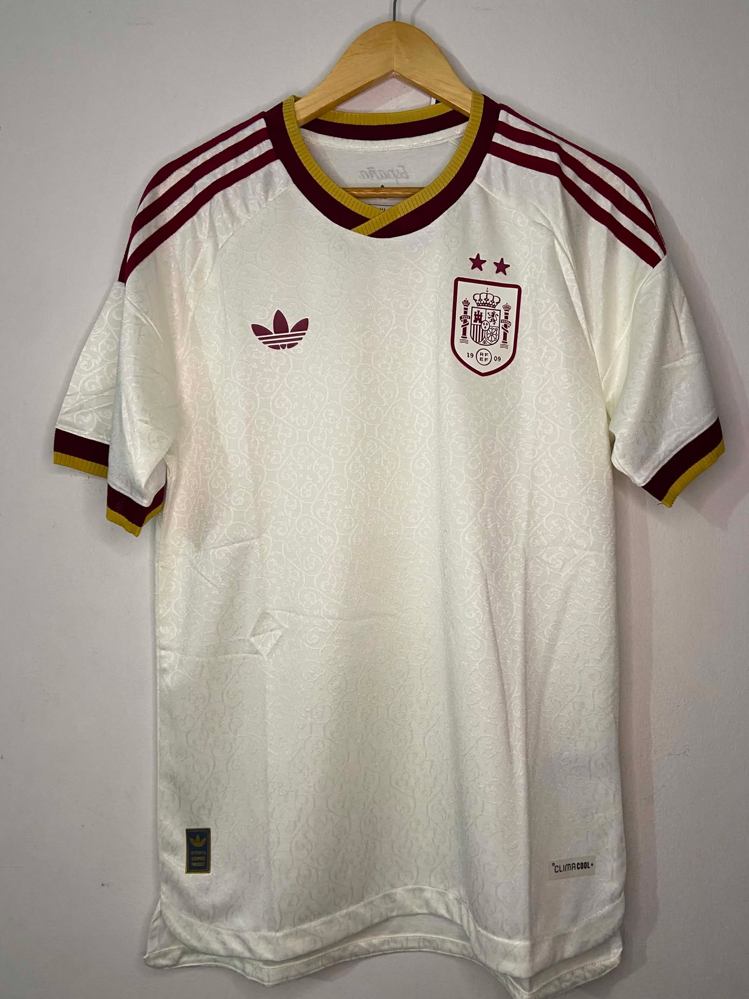 Spain 2026 WC Away 2 Star | Fan Edition | Half Sleeve (Copy) - 1